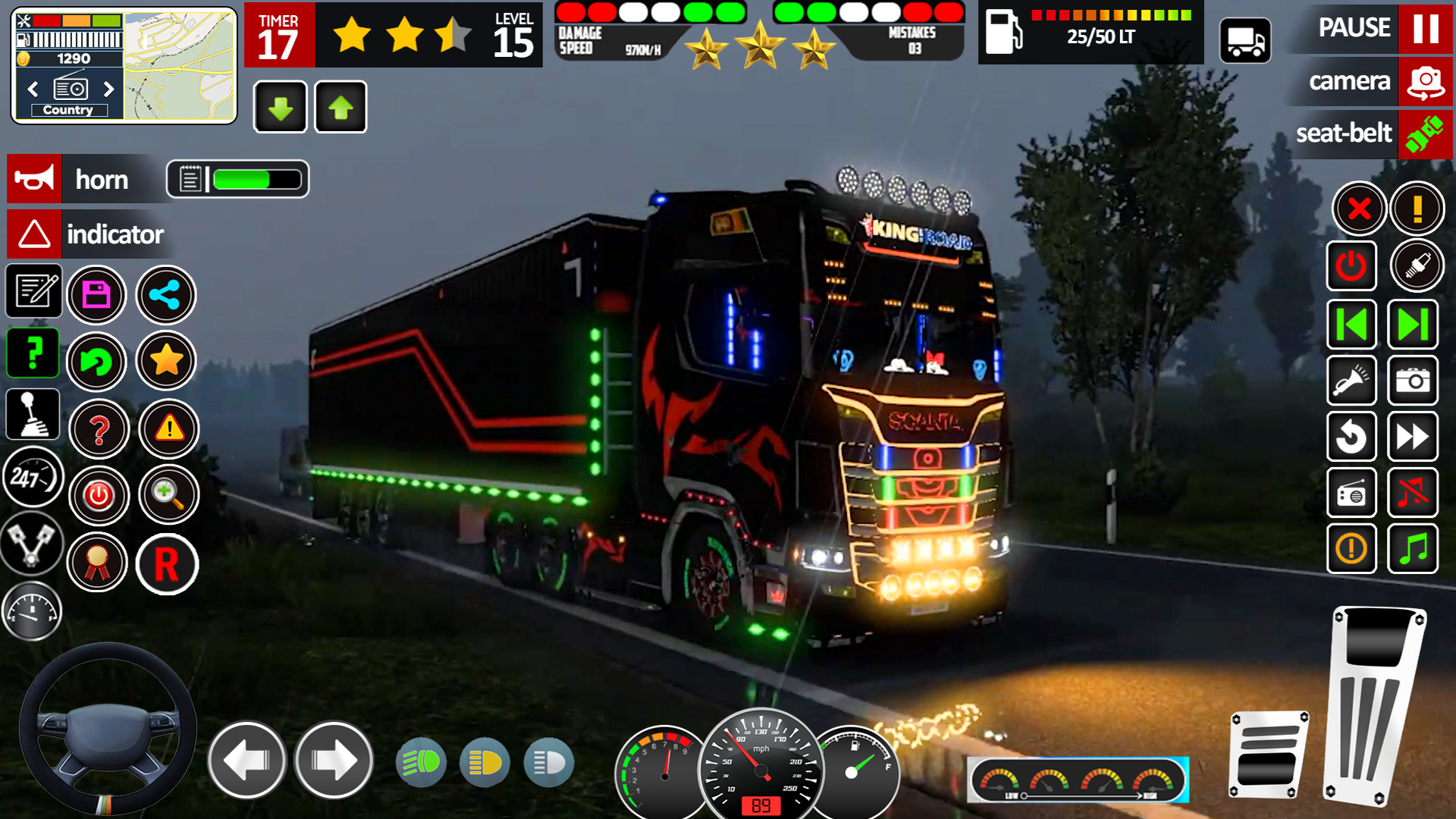 اسکرین شات 1 بازی Cargo Delivery Truck Offroad