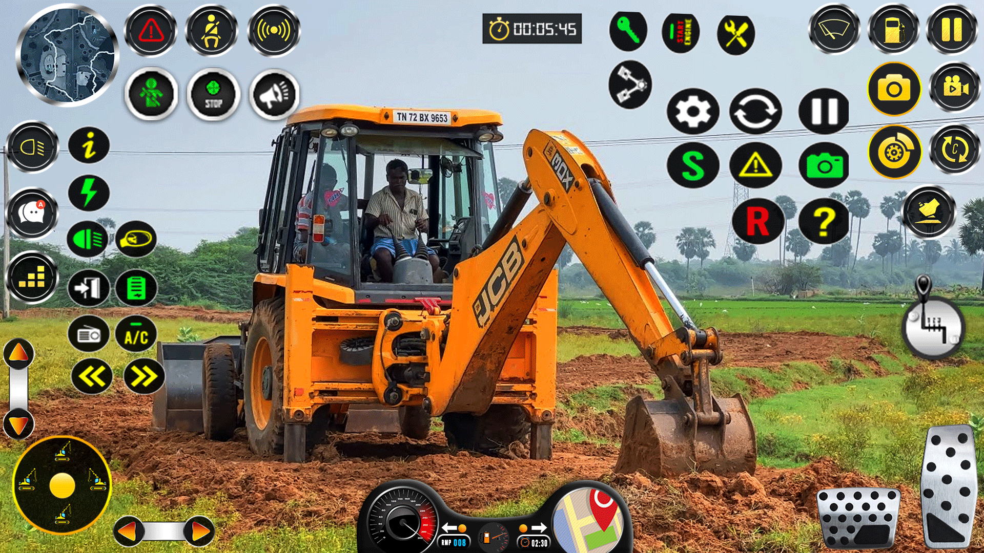 اسکرین شات 4 بازی Real City JCB Construction 3D