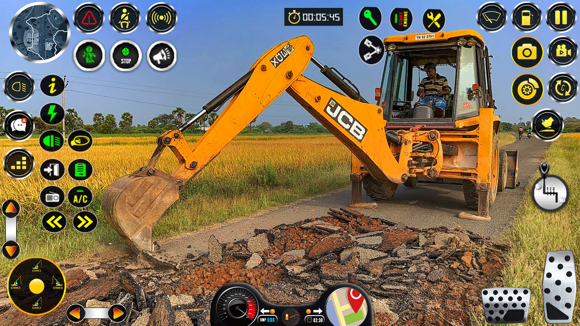 اسکرین شات 5 بازی Real City JCB Construction 3D