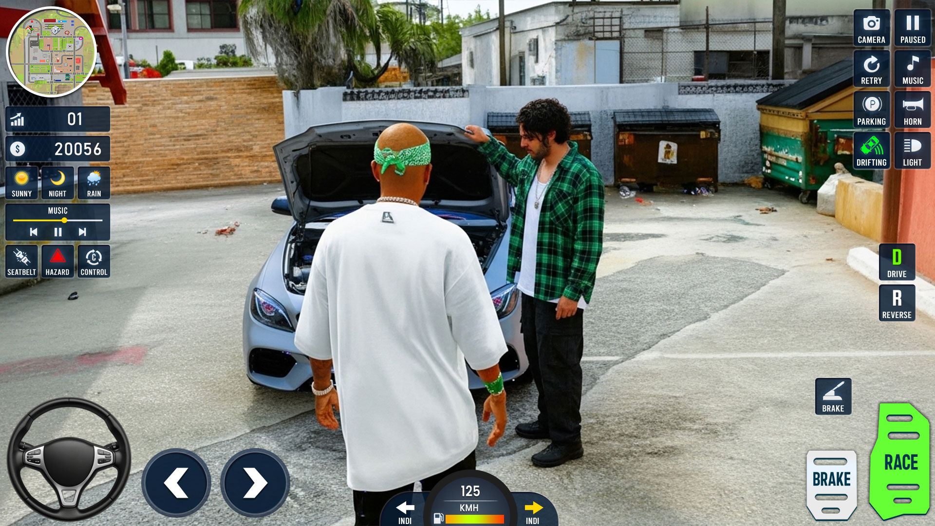 اسکرین شات 6 بازی Classic Car Drive Parking Game