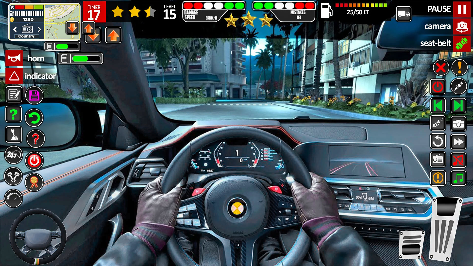 اسکرین شات 5 بازی Classic Car Drive Parking Game