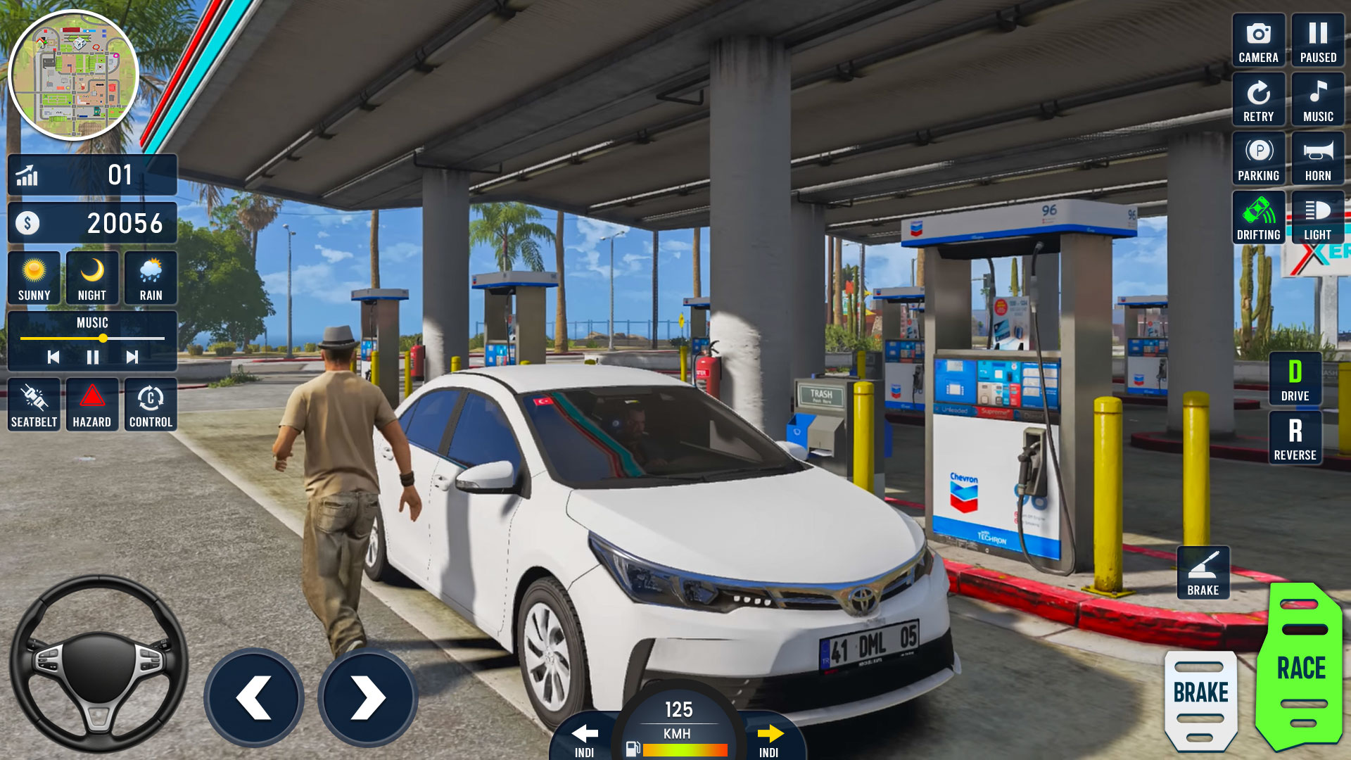 اسکرین شات 5 بازی Classic Car Drive Parking Game