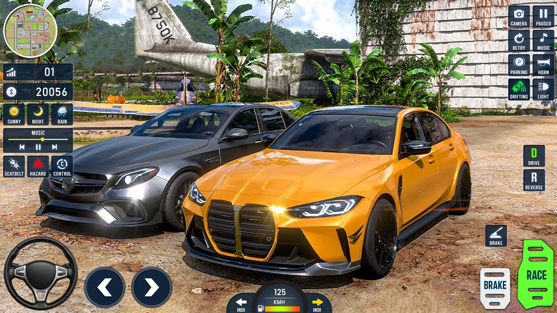 اسکرین شات 7 بازی Classic Car Drive Parking Game