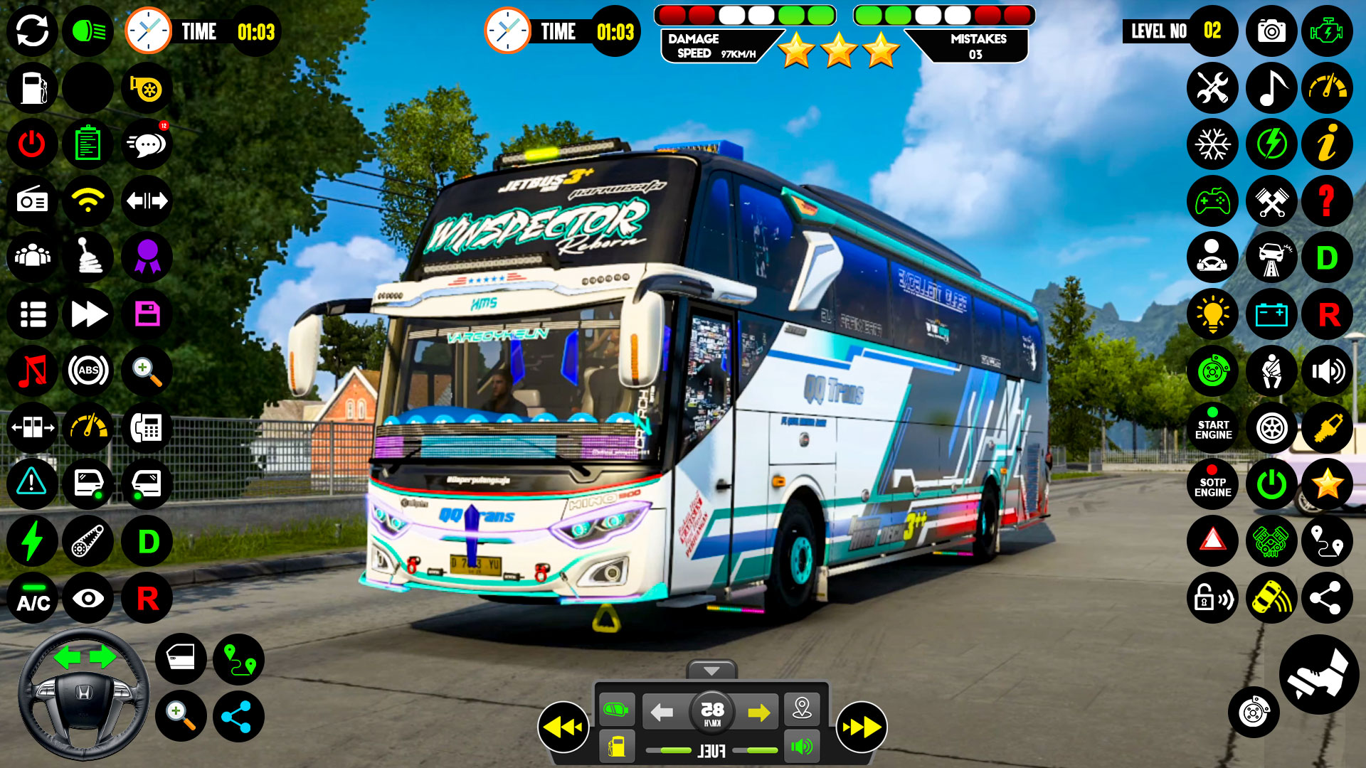 اسکرین شات 5 بازی Public Coach Bus Driving Game