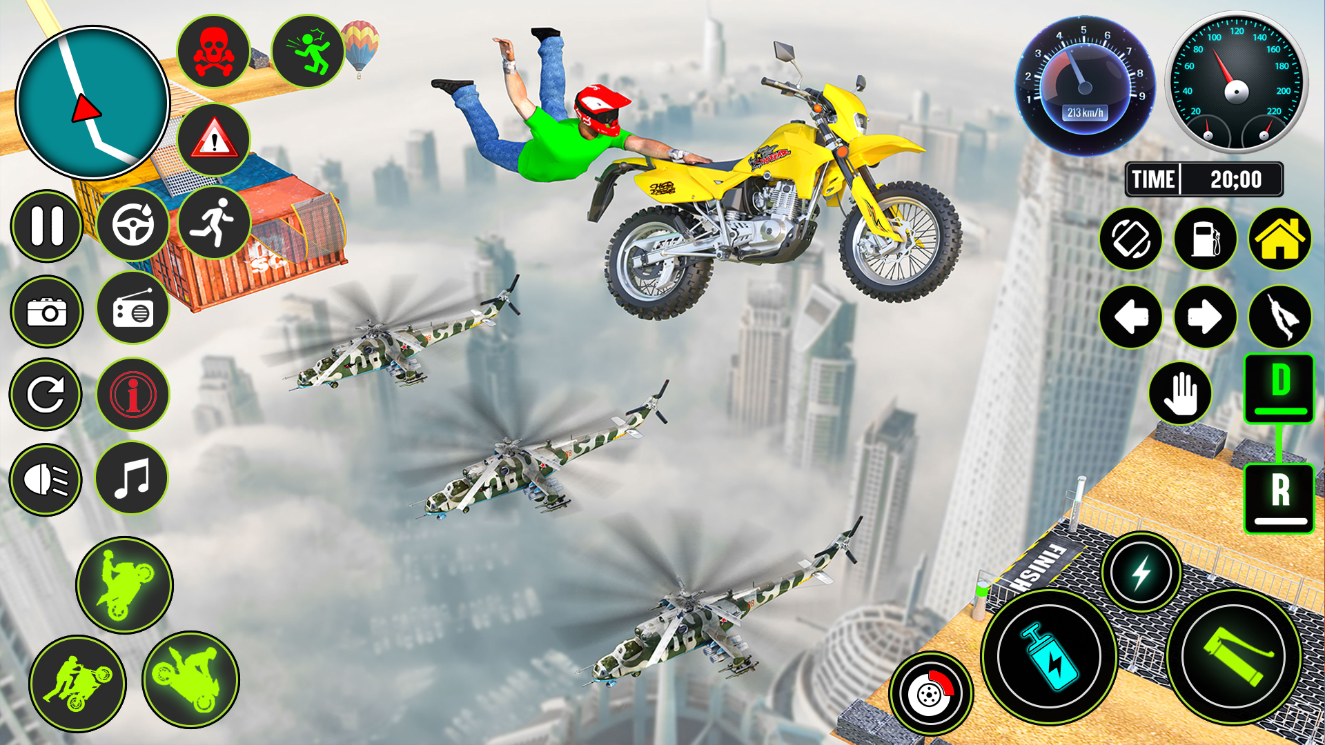 اسکرین شات 5 برنامه GT Bike Racing Game Moto Stunt