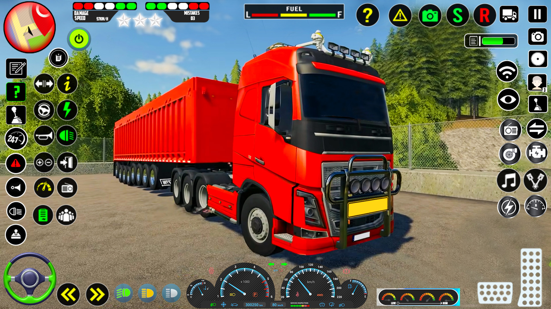 اسکرین شات 6 برنامه Real Indian Truck Driving 3D