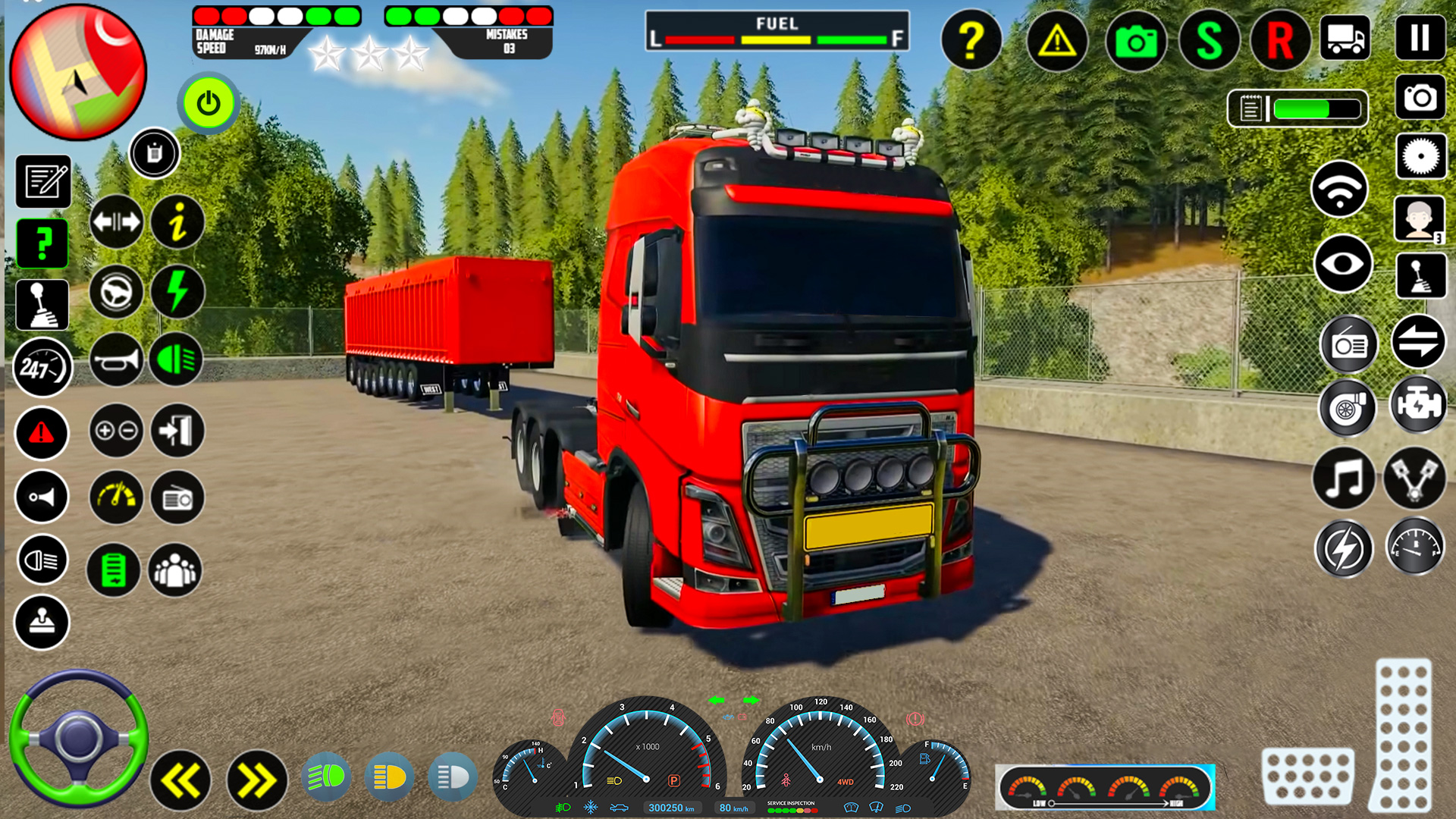 اسکرین شات 4 برنامه Real Indian Truck Driving 3D