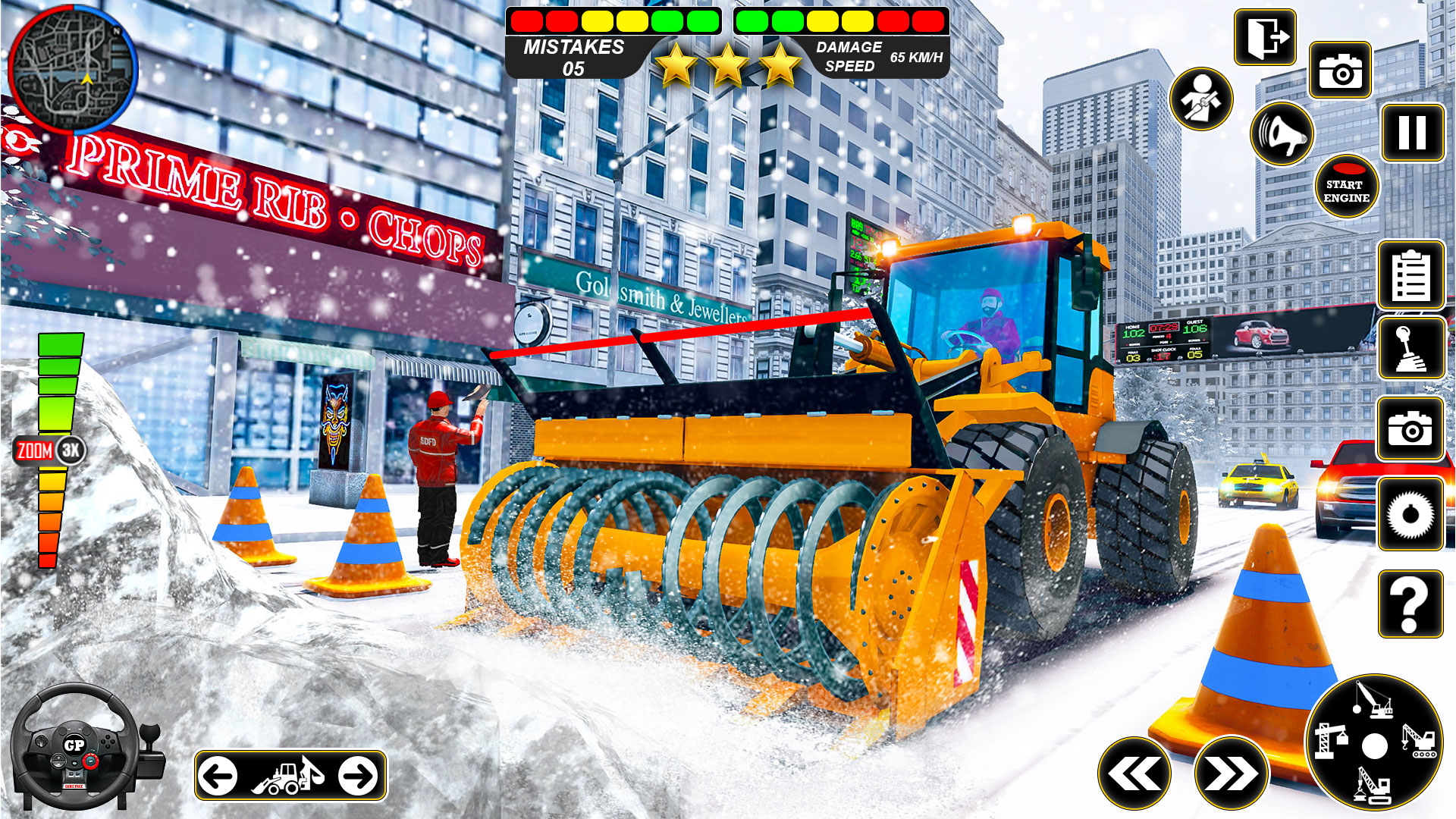 اسکرین شات 7 برنامه Snow Excavator Simulator Game