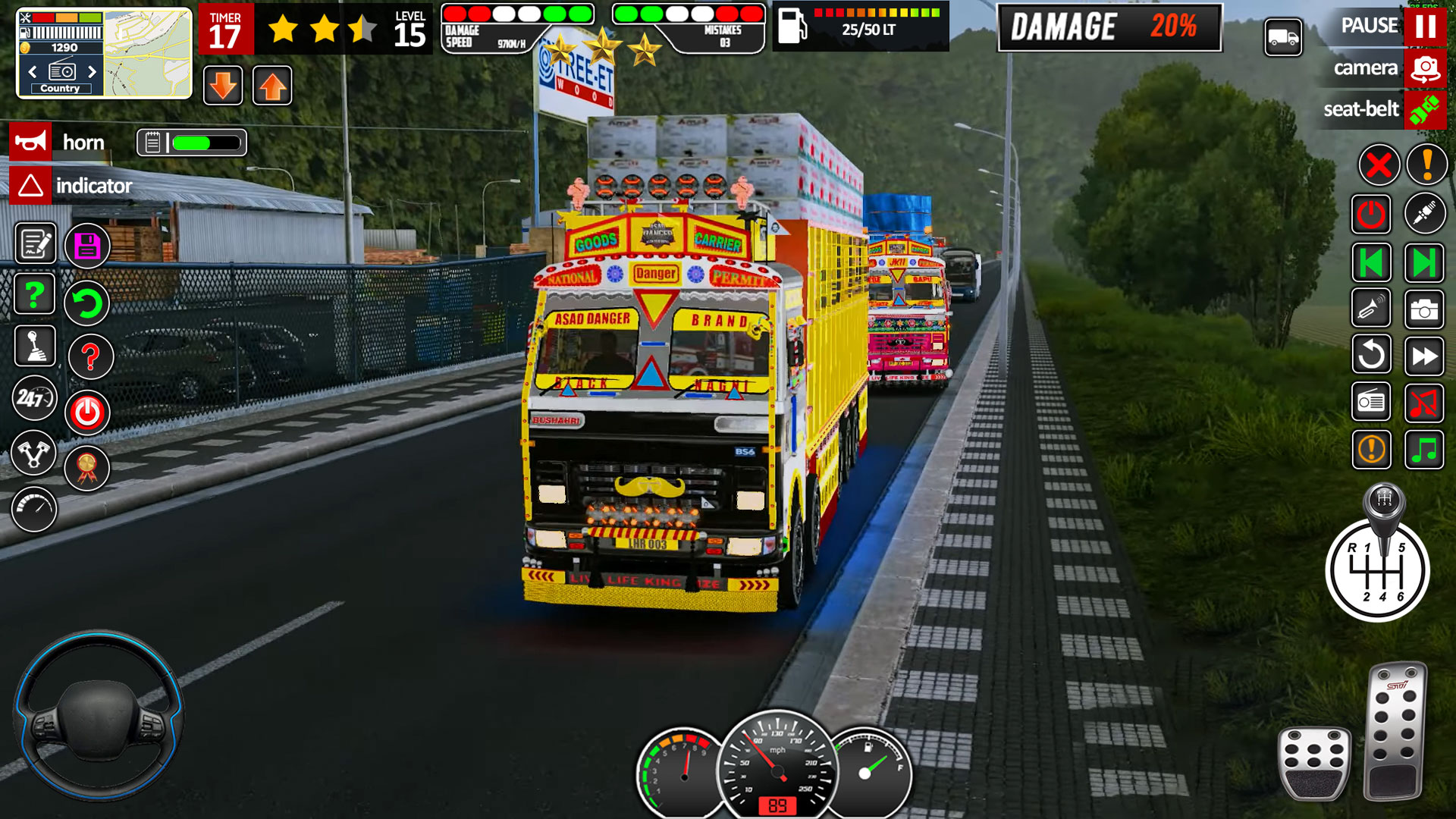 اسکرین شات 7 بازی Indian Truck Driving Game 2025