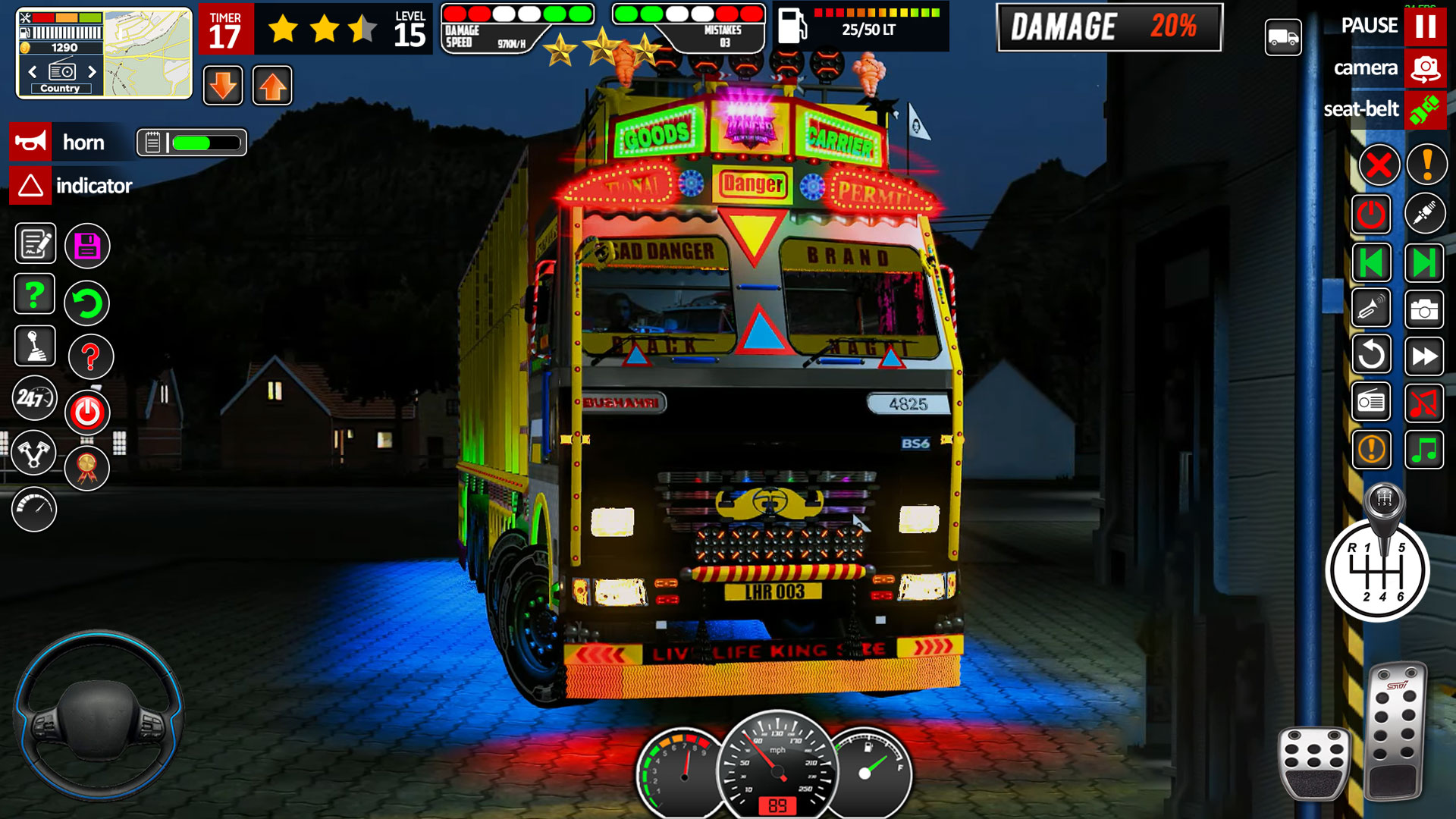 اسکرین شات 8 بازی Indian Truck Driving Game 2025