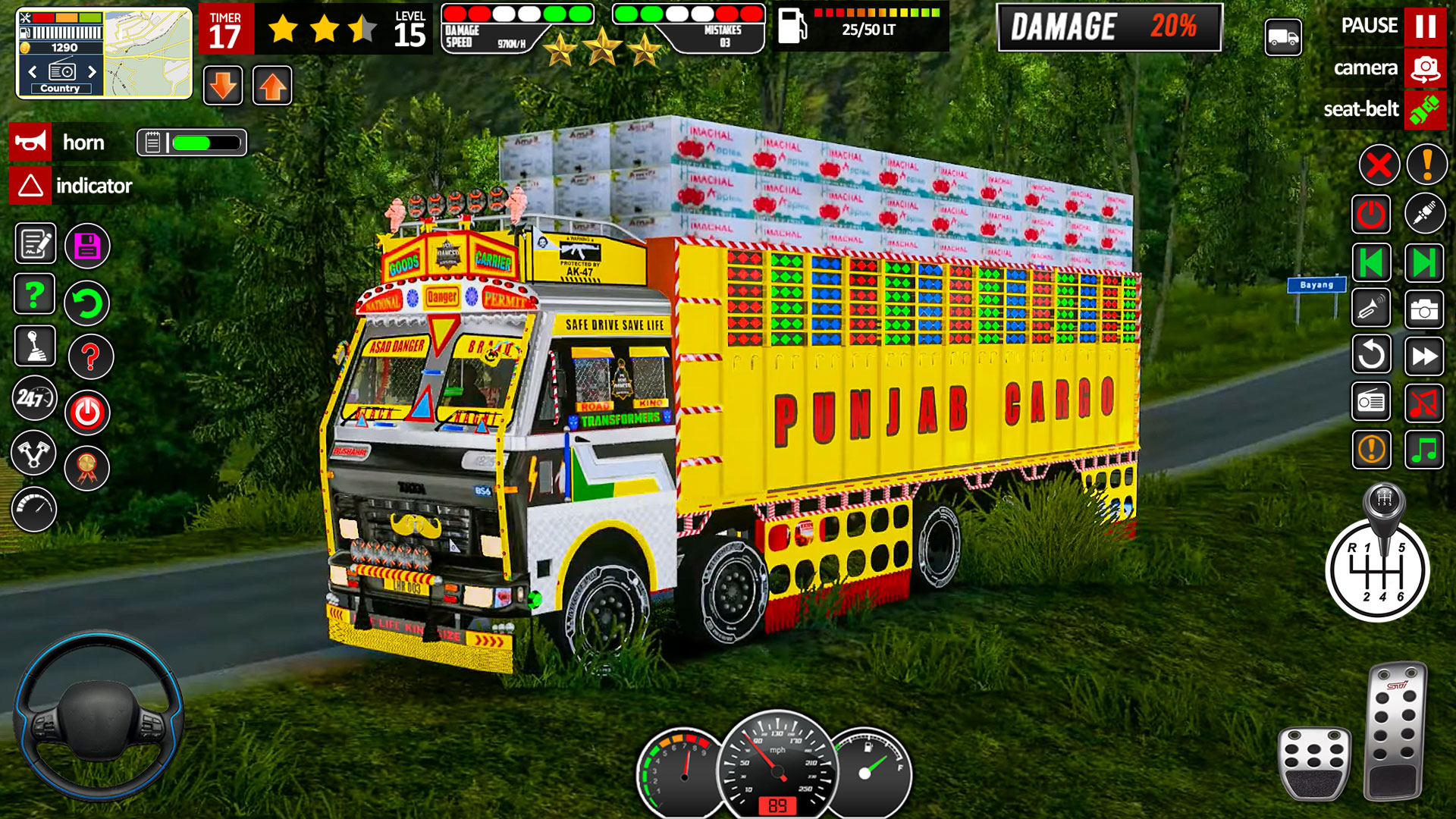 اسکرین شات 5 بازی Indian Truck Driving Game 2025