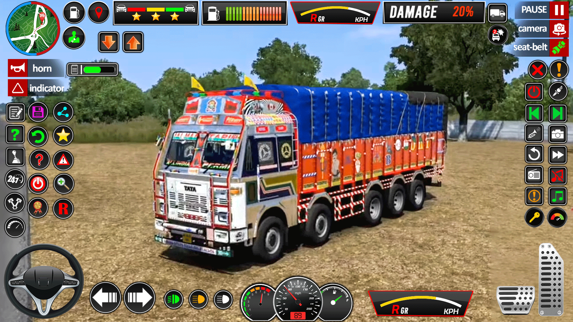 اسکرین شات 6 بازی Indian Truck Driving Game 2025