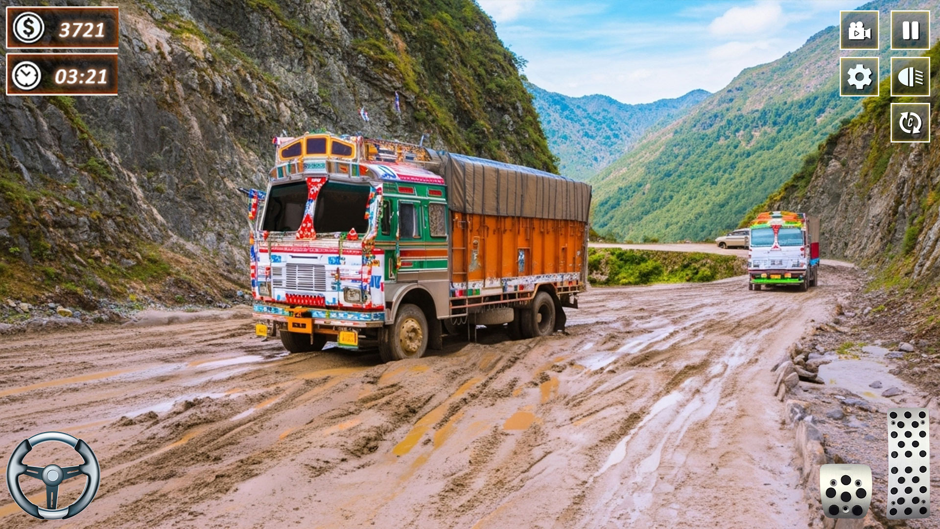 اسکرین شات 2 بازی Indian Truck Driving 3D Lorry