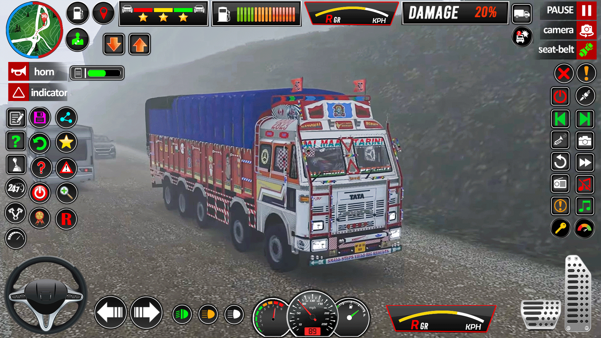 اسکرین شات 1 بازی Indian Truck Driving Game 2025