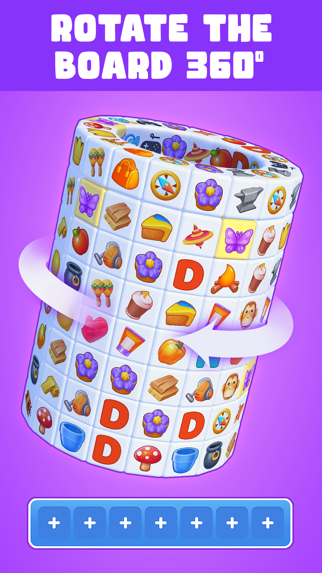 اسکرین شات 2 بازی Match Cube 3D Puzzle Games