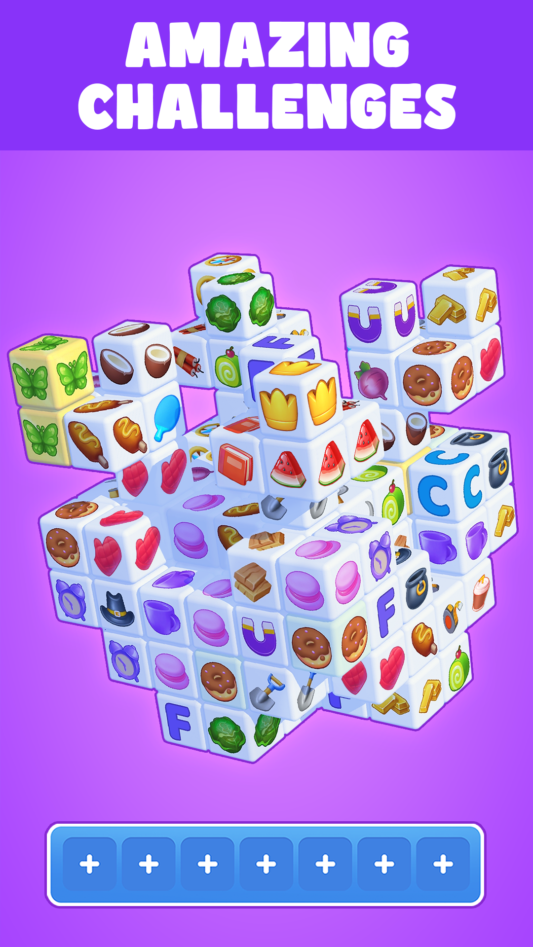 اسکرین شات 6 بازی Match Cube 3D Puzzle Games