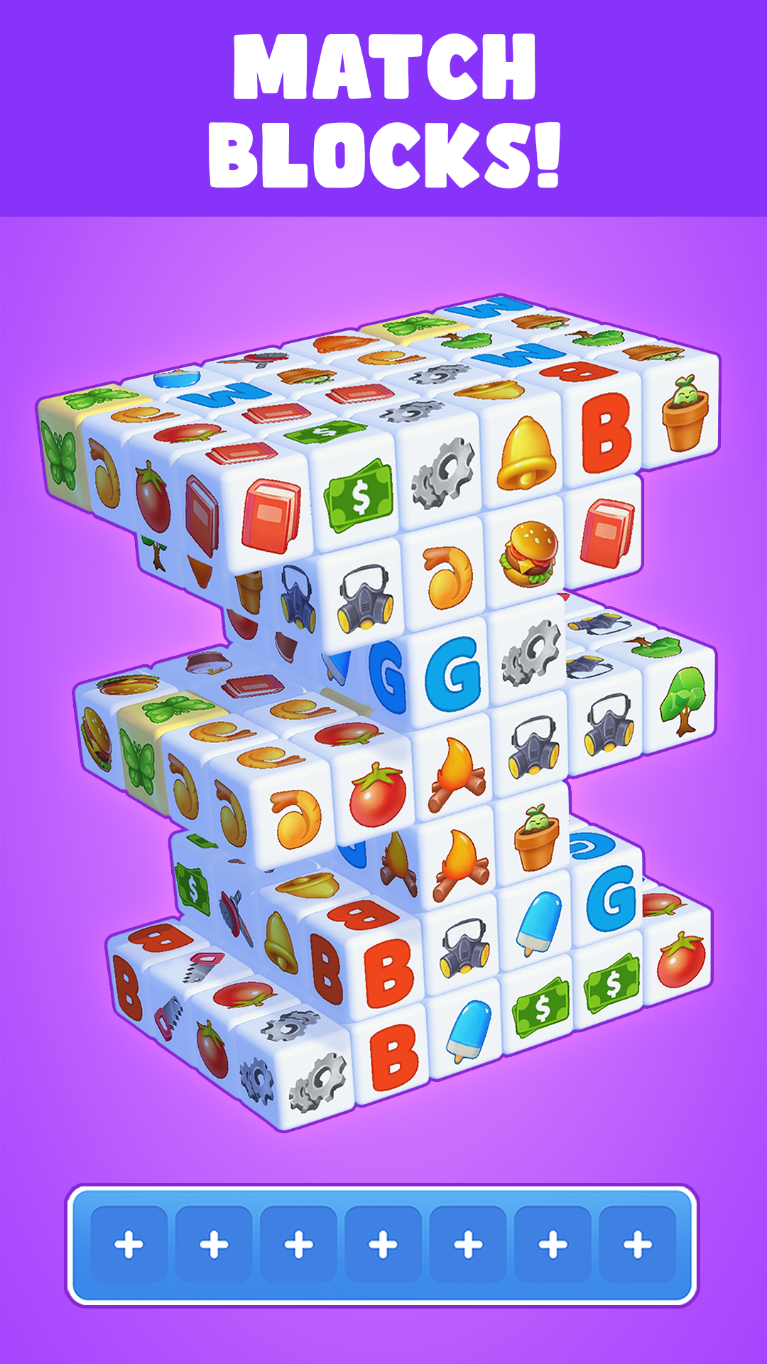 اسکرین شات 3 بازی Match Cube 3D Puzzle Games