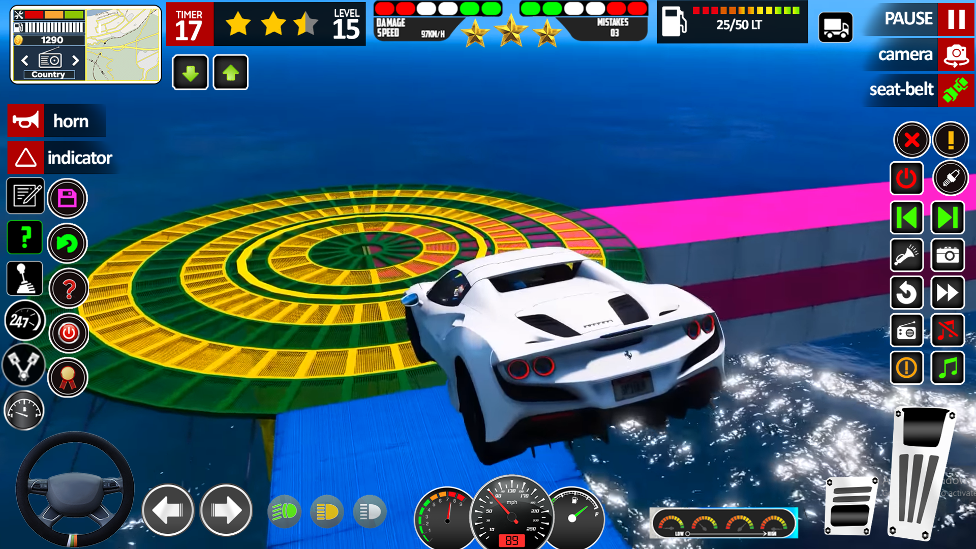 اسکرین شات 7 بازی Ultimate Car Stunt: Crazy Game