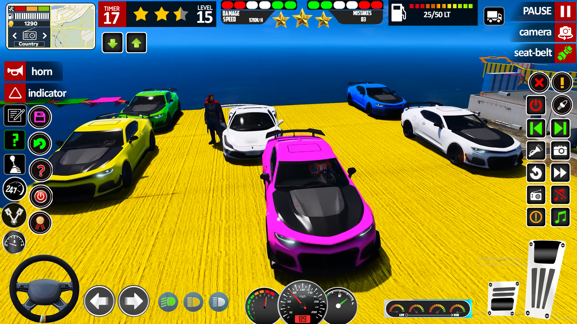 اسکرین شات 5 بازی Ultimate Car Stunt: Crazy Game