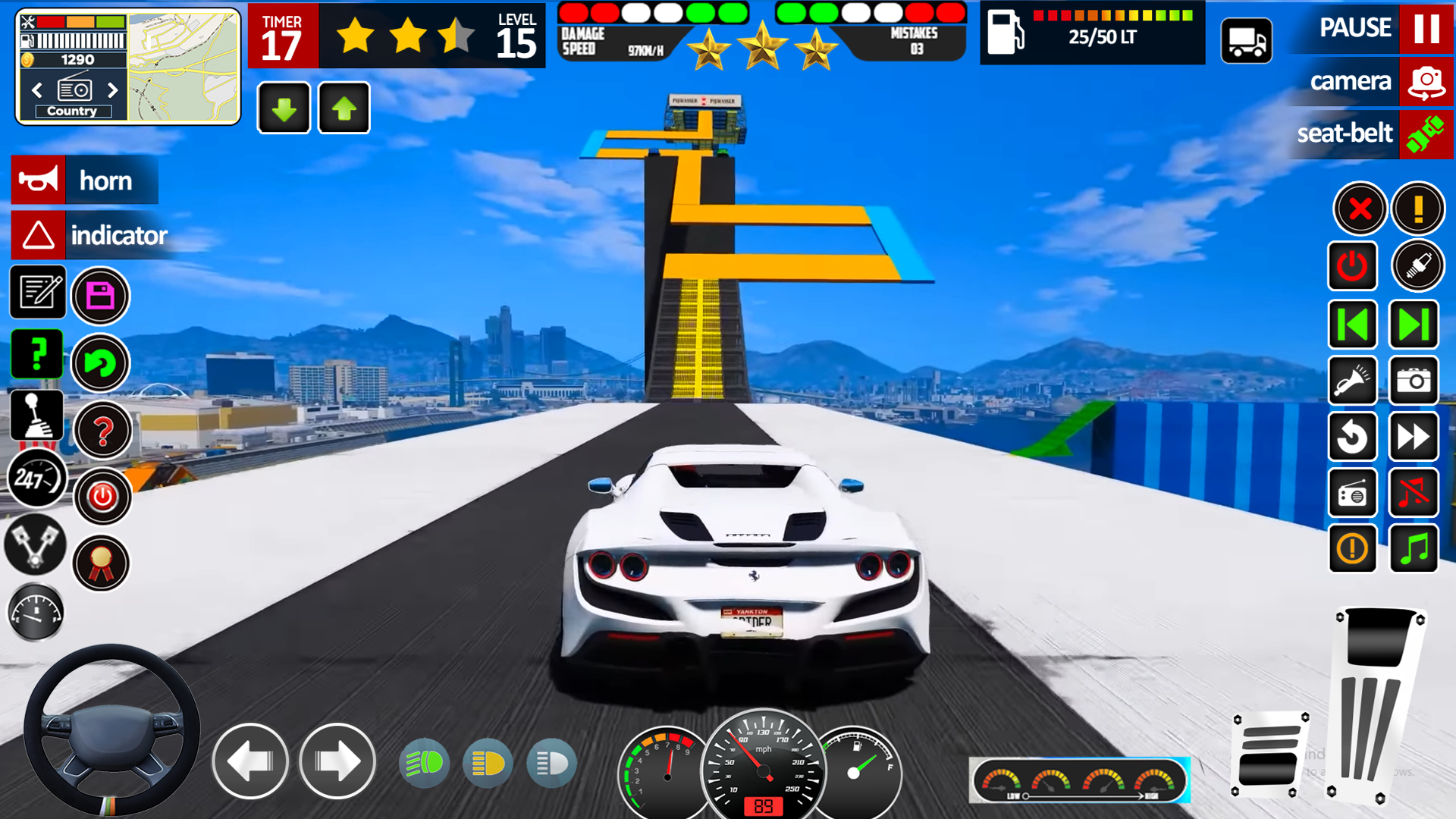 اسکرین شات 2 بازی Ultimate Car Stunt: Crazy Game