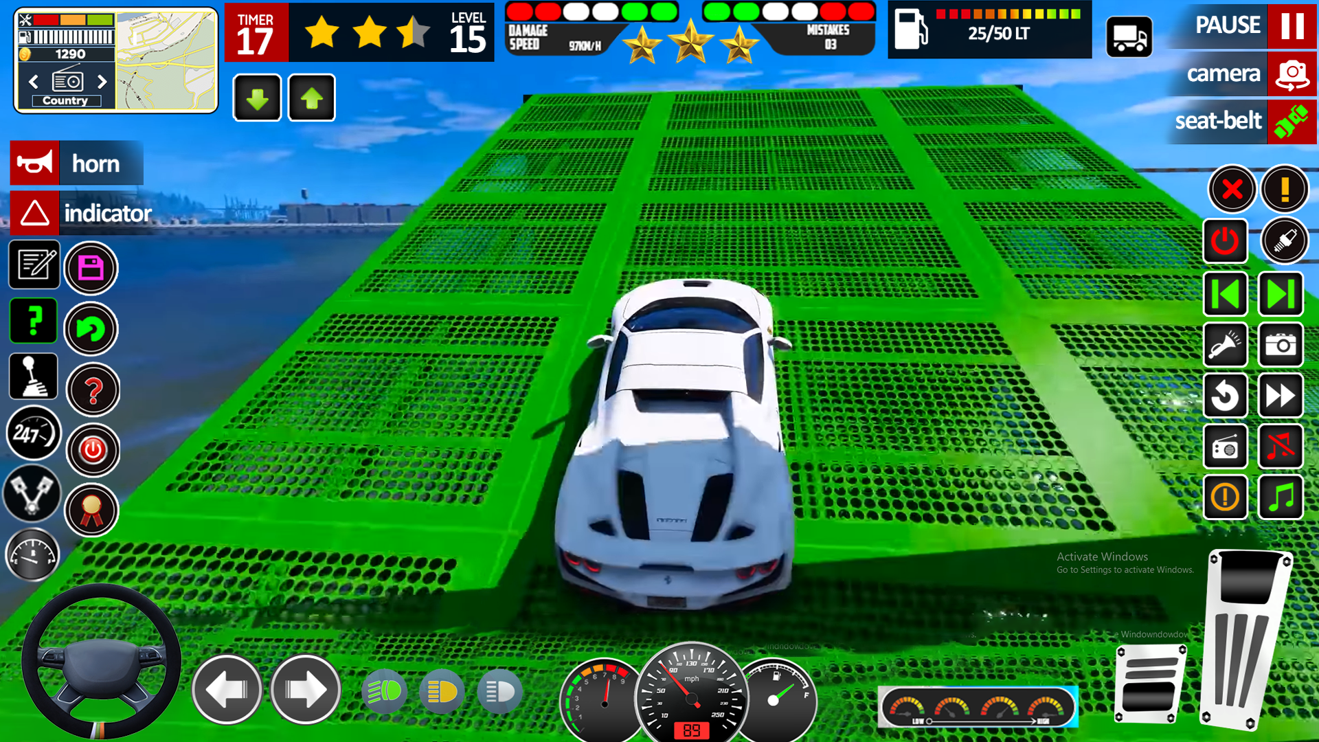 اسکرین شات 4 بازی Ultimate Car Stunt: Crazy Game
