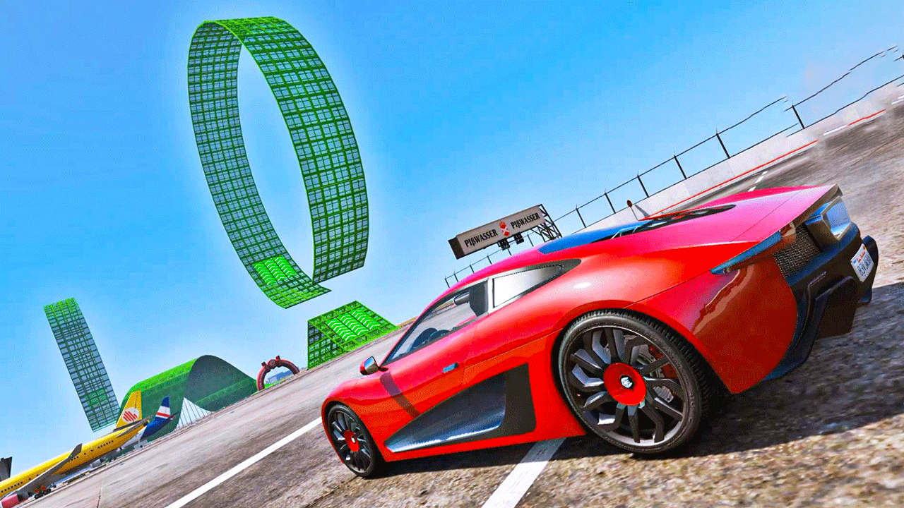 اسکرین شات 8 بازی Ultimate Car Stunt: Crazy Game