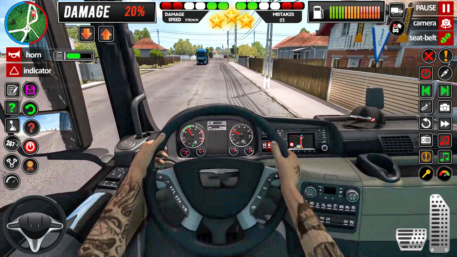 اسکرین شات 1 بازی City Cargo Truck Driving game