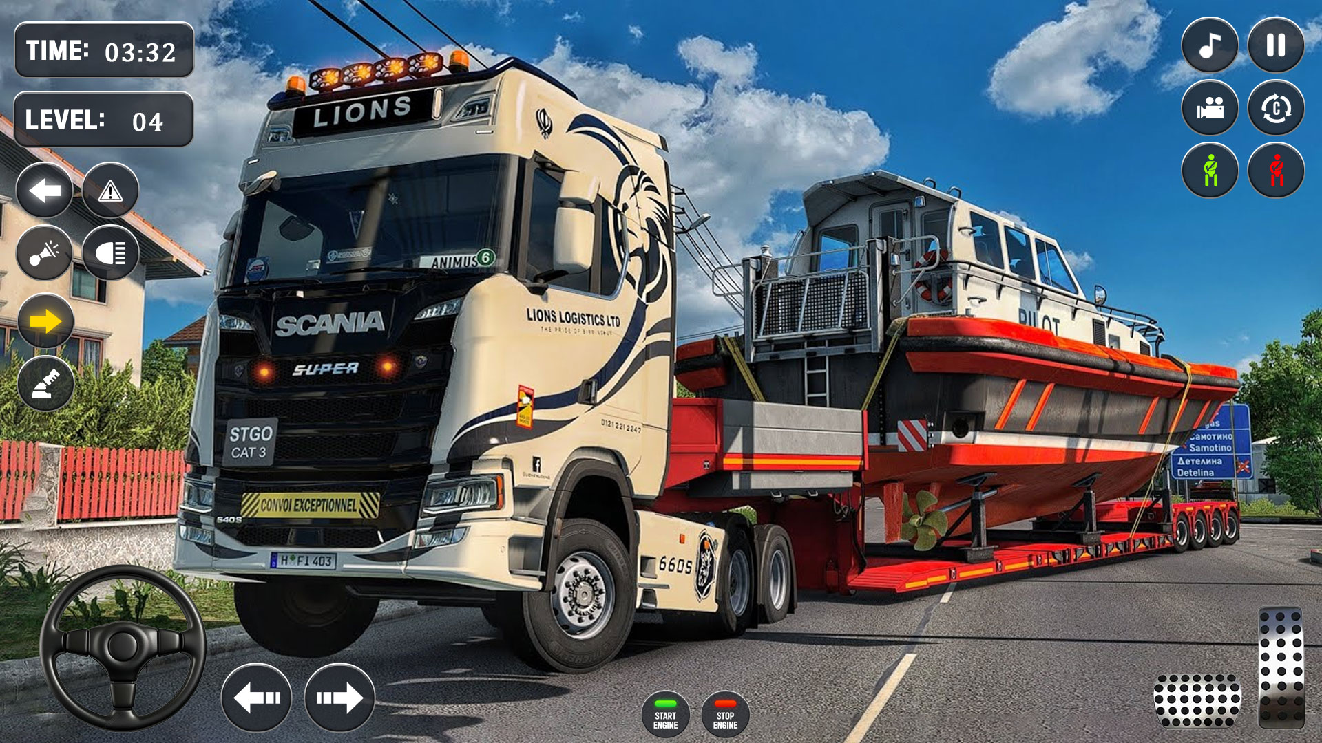 اسکرین شات 7 بازی City Cargo Truck Driving game