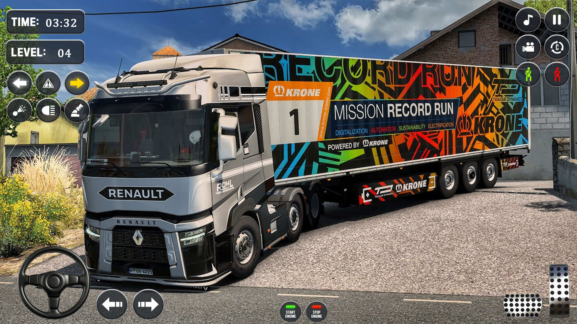 اسکرین شات 1 بازی City Cargo Truck Driving game