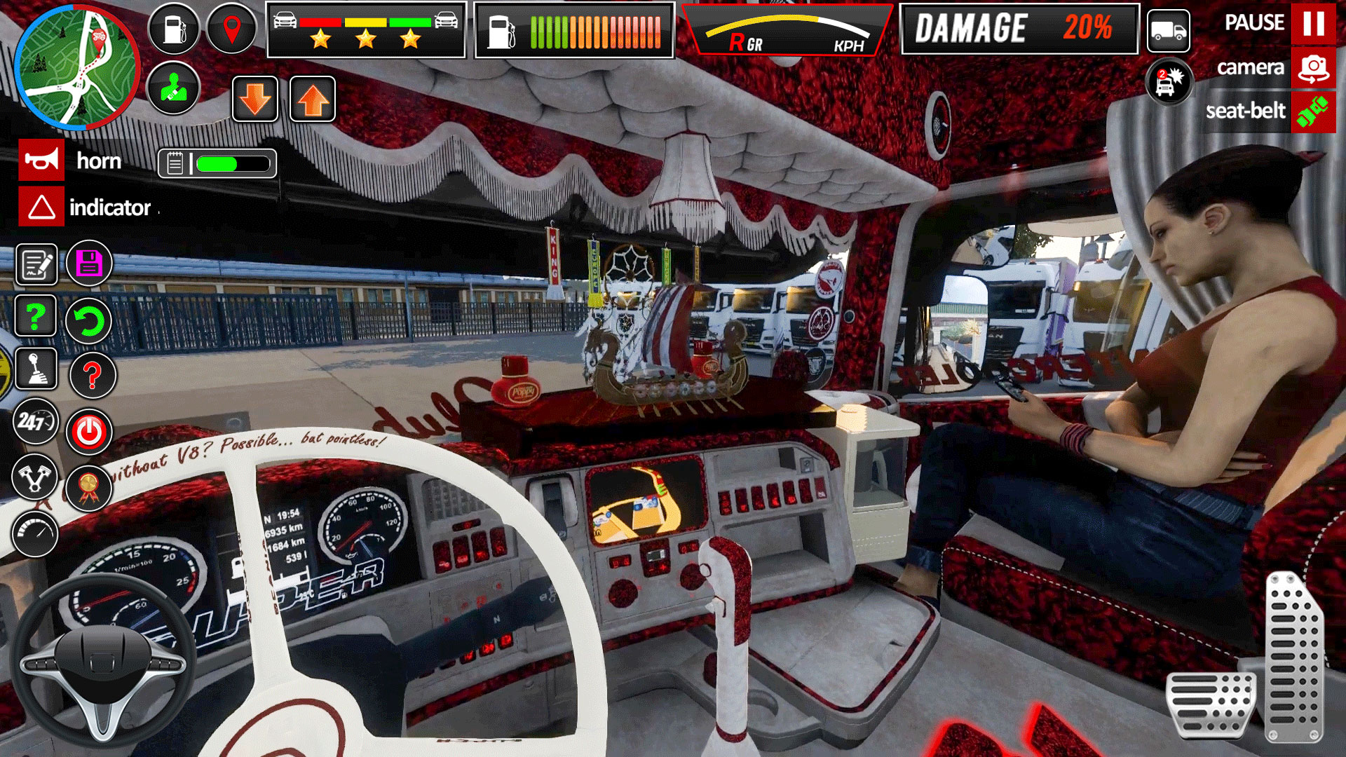 اسکرین شات 2 بازی City Cargo Truck Driving game