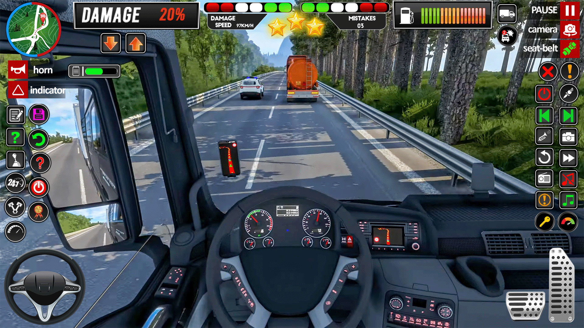 اسکرین شات 8 بازی City Cargo Truck Driving game