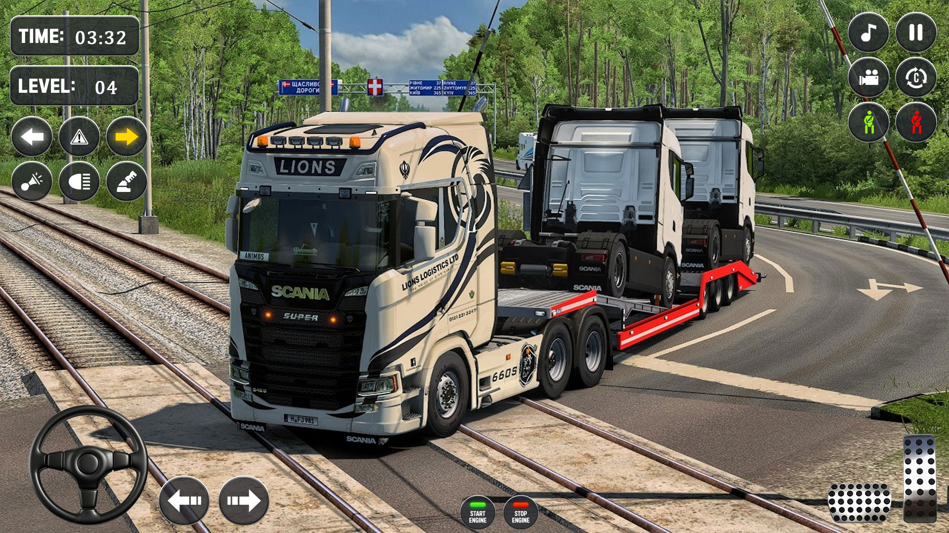 اسکرین شات 2 بازی City Cargo Truck Driving game