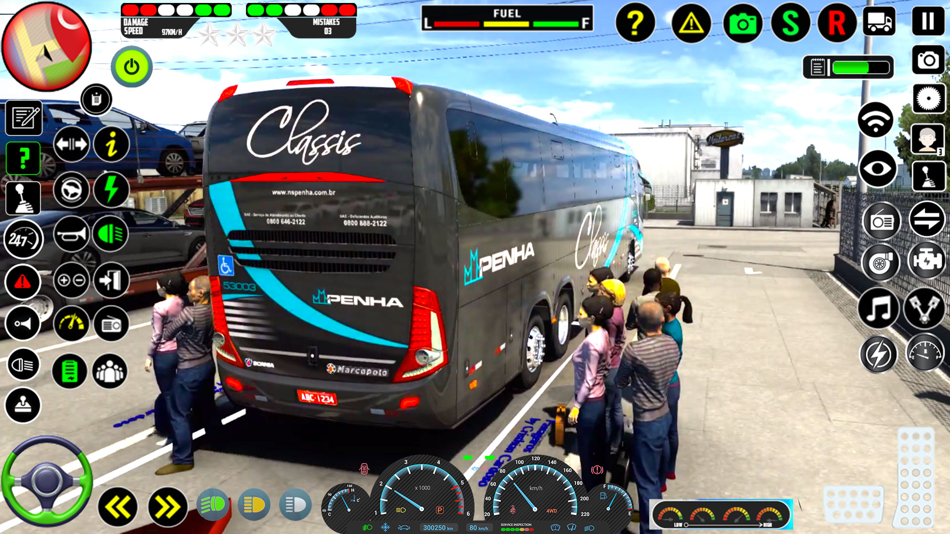 اسکرین شات 4 بازی Drive Bus Simulator: Bus Games