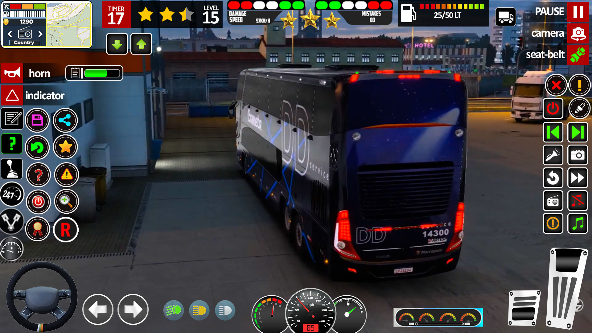 اسکرین شات 5 بازی Drive Bus Simulator: Bus Games