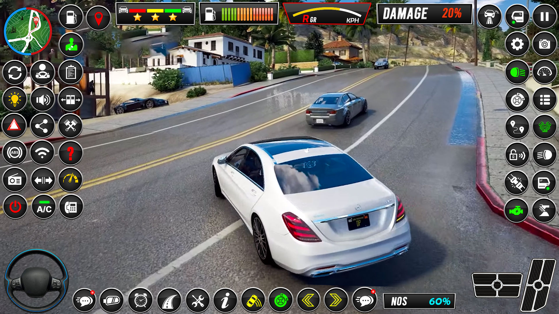 اسکرین شات 3 بازی Real Car Driving: Car Games 3D