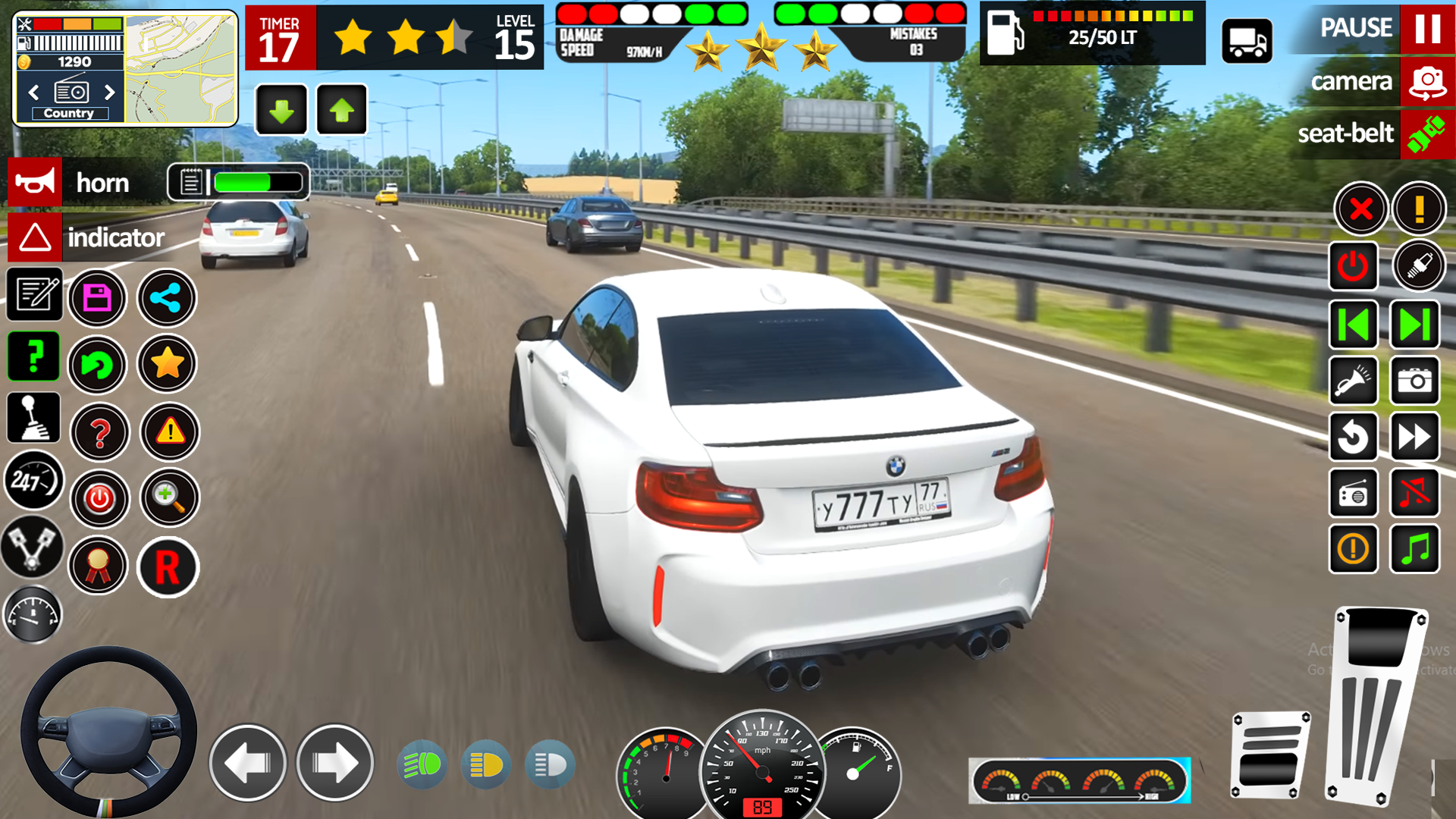 اسکرین شات 4 بازی Real Car Driving: Car Games 3D
