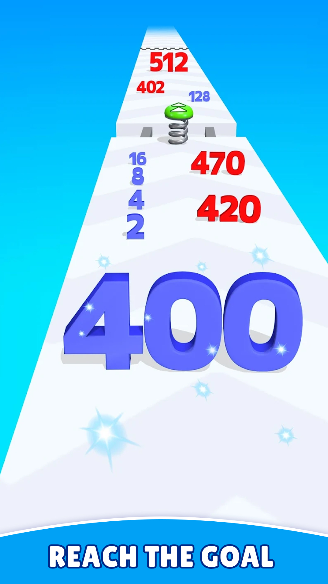 اسکرین شات 5 بازی Number Run Merge: Running Game