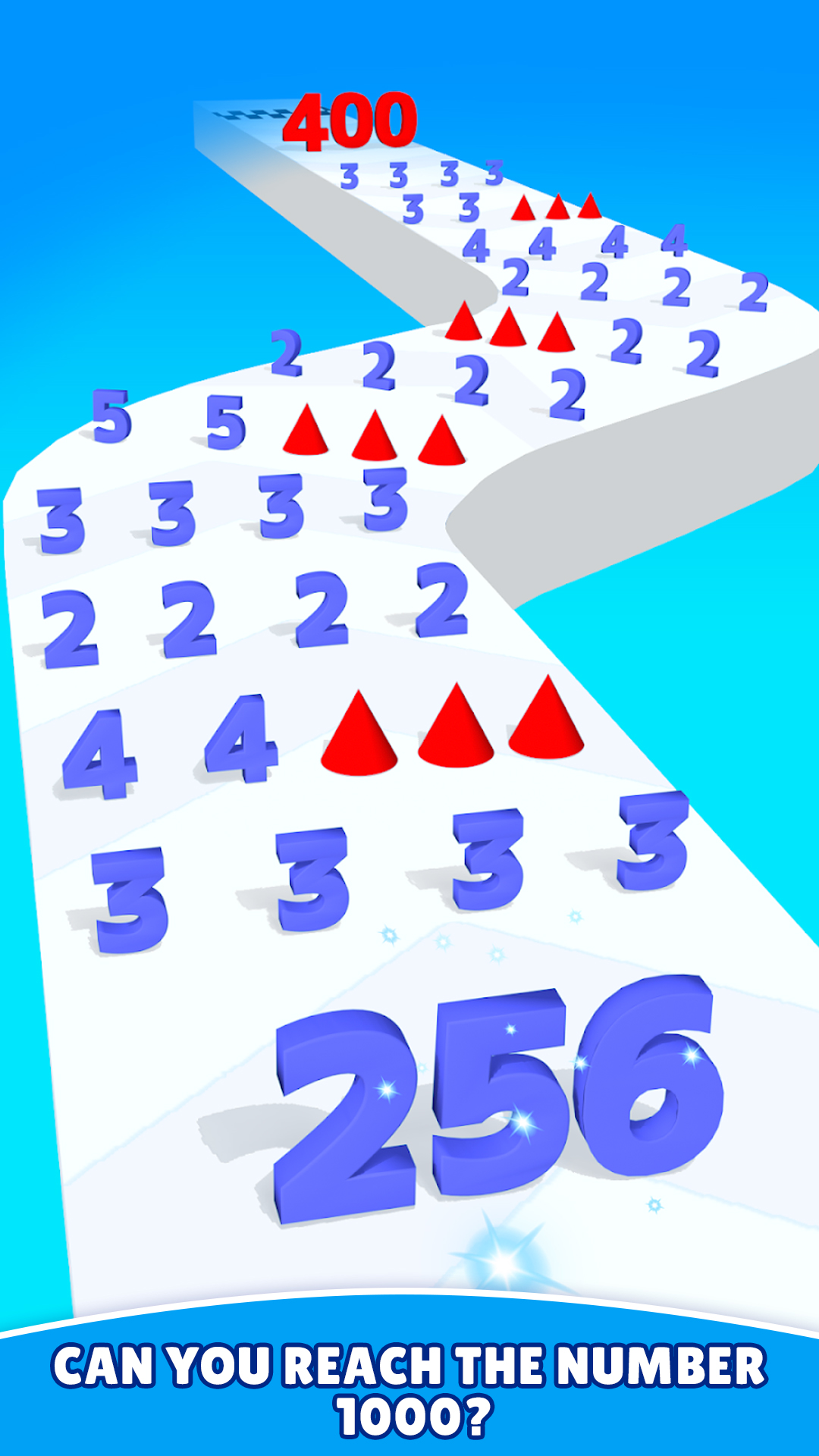 اسکرین شات 4 بازی Number Run Merge: Running Game