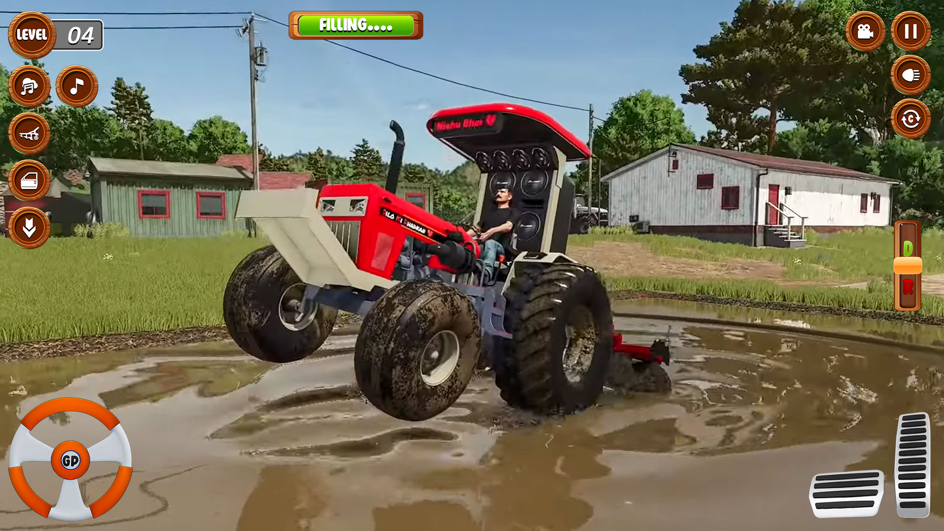 اسکرین شات 1 بازی Tractor Driving - Tractor Game