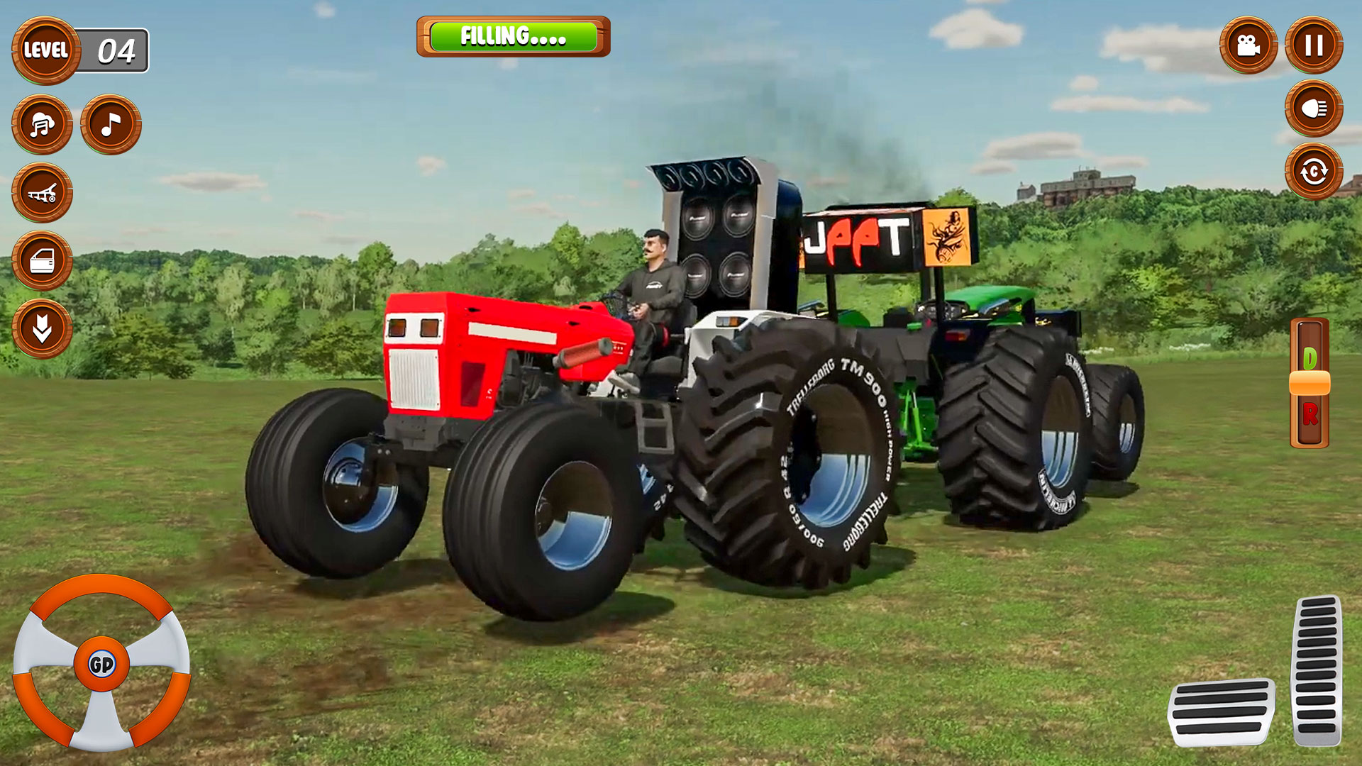 اسکرین شات 6 بازی Tractor Driving - Tractor Game