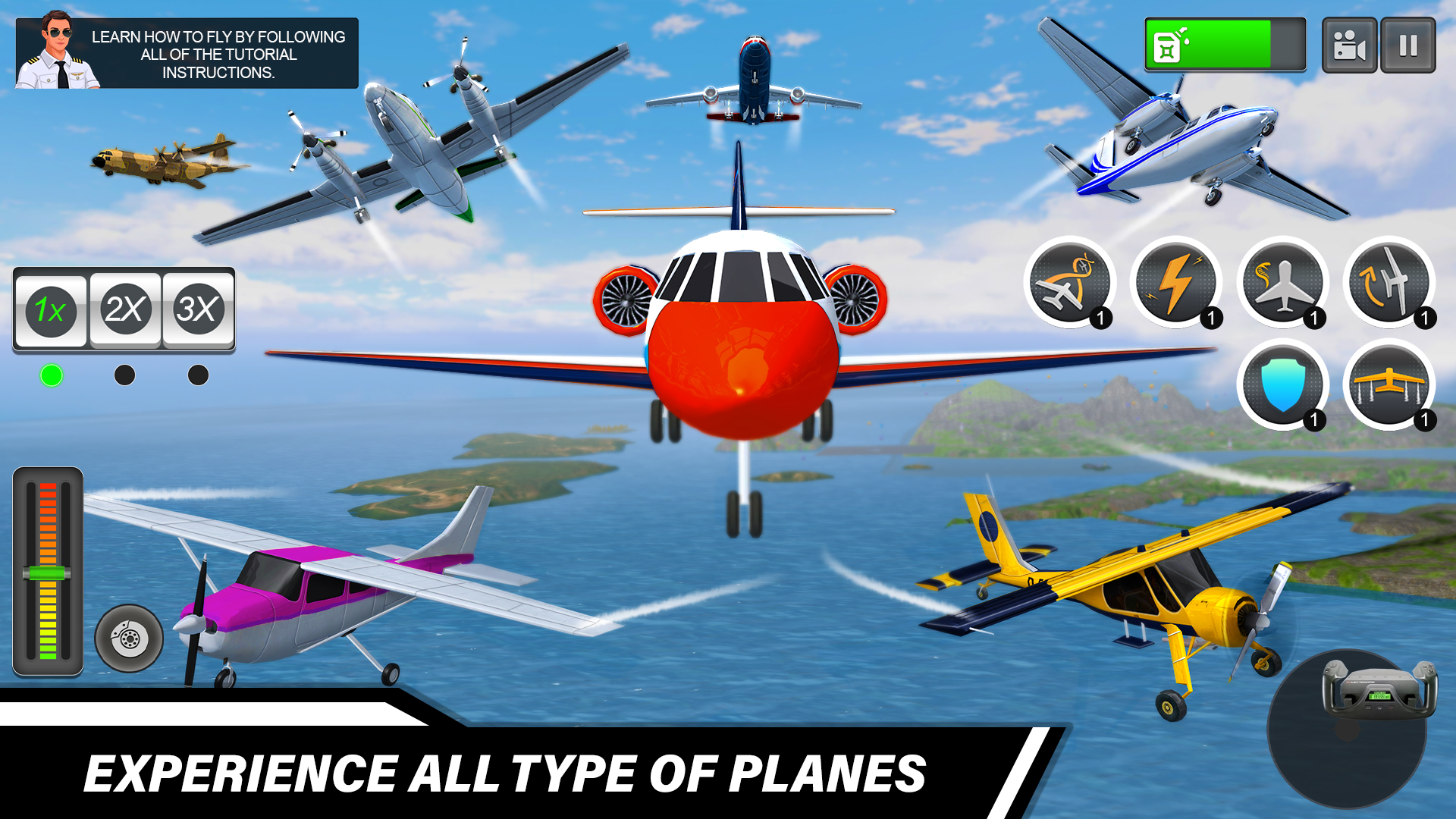 اسکرین شات 7 بازی Pilot Simulator: Airplane Game