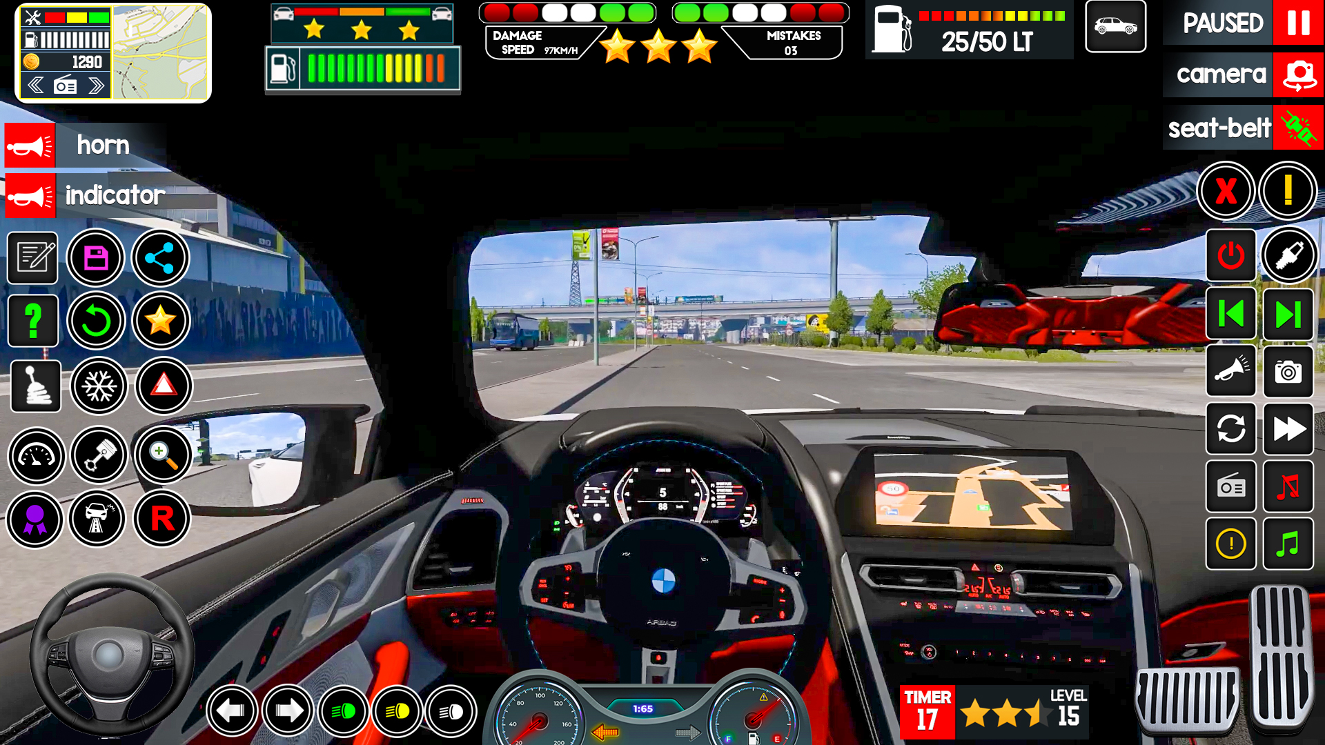 اسکرین شات 6 بازی Modern Car Driving : Car Games