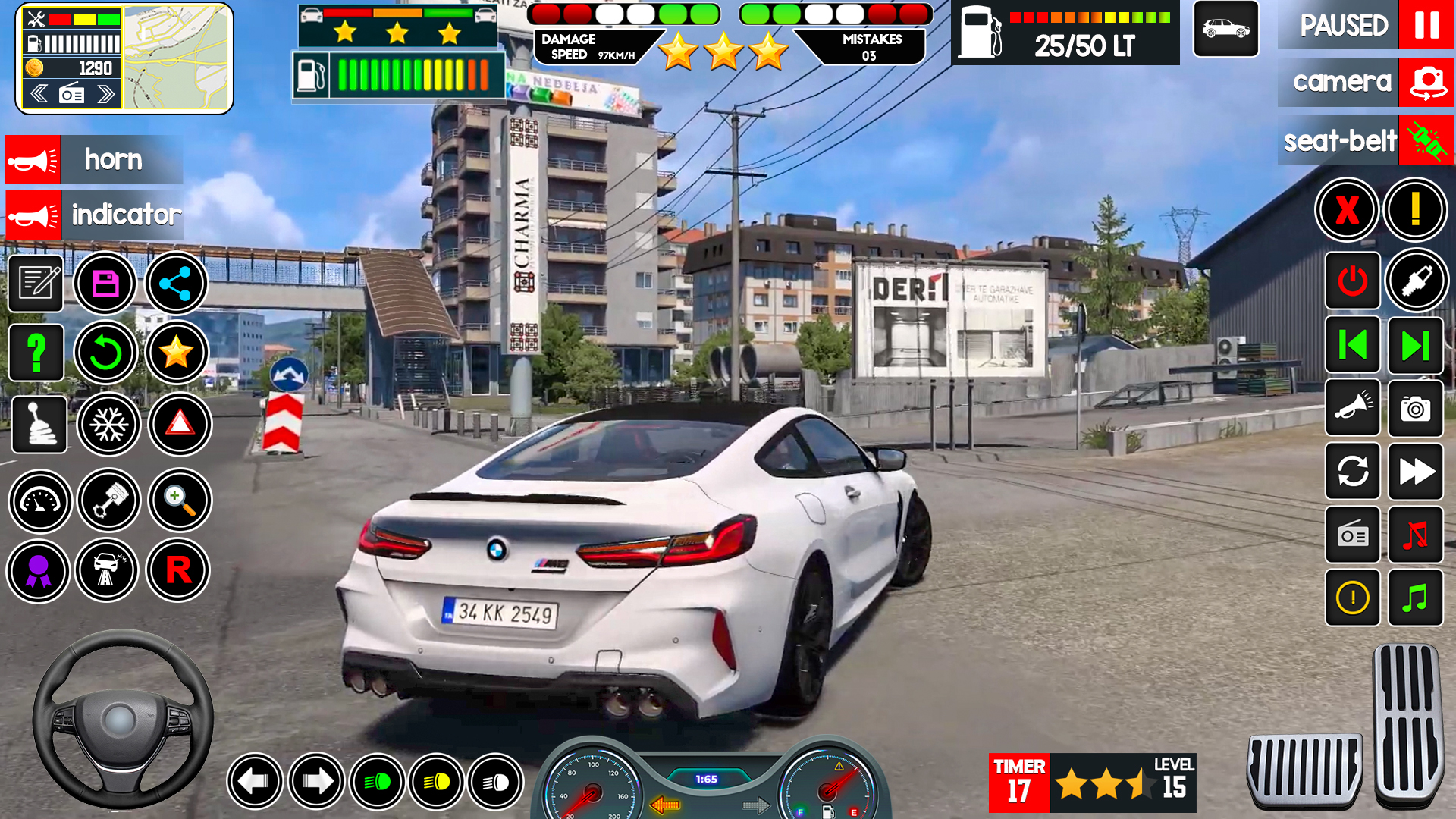 اسکرین شات 3 بازی Modern Car Driving : Car Games