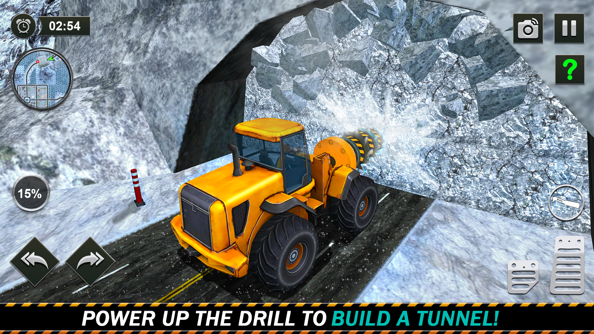 اسکرین شات 8 برنامه Snow Offroad Construction Game