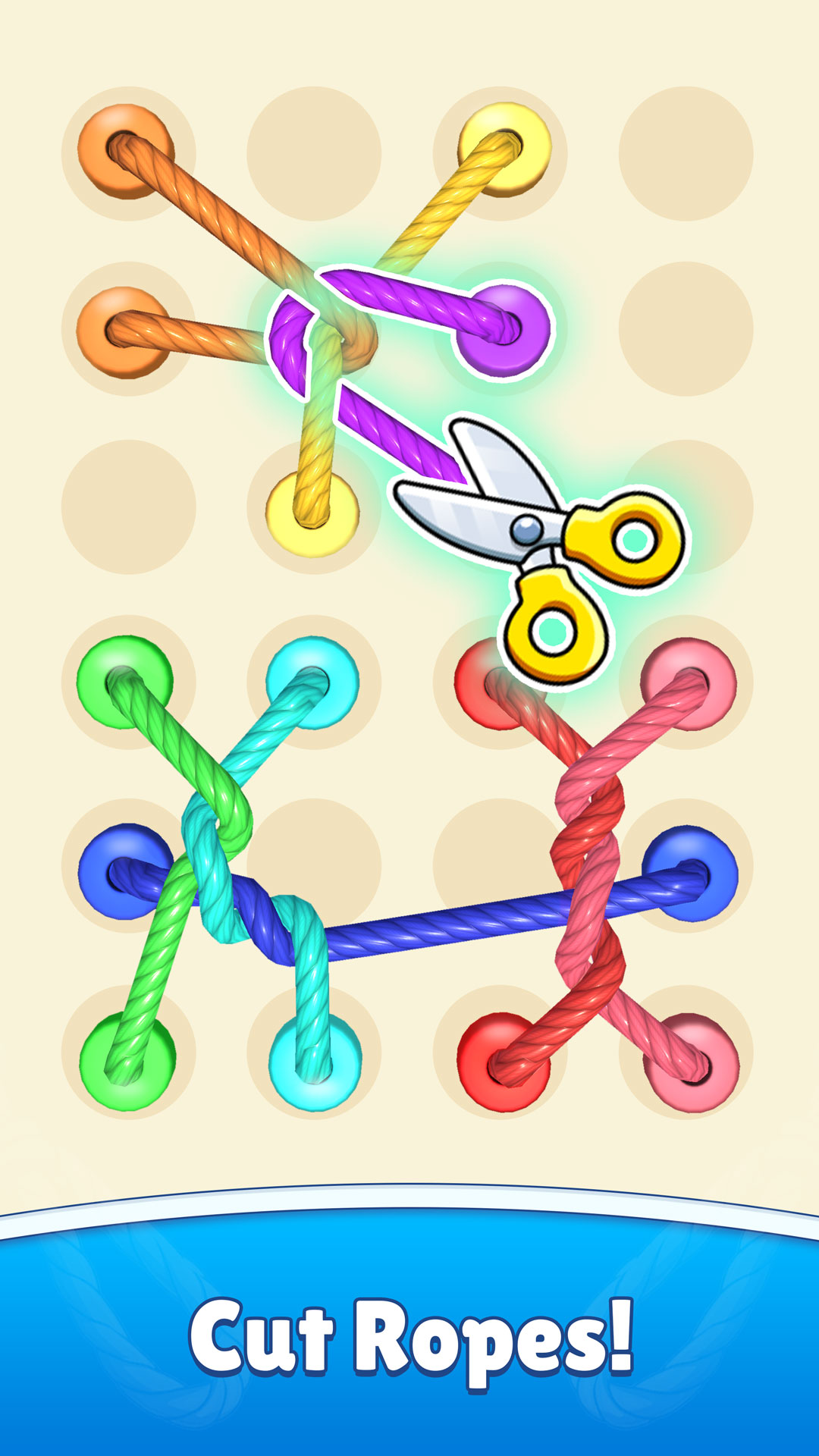 اسکرین شات 3 بازی Twisted Rope Puzzle 3D Game