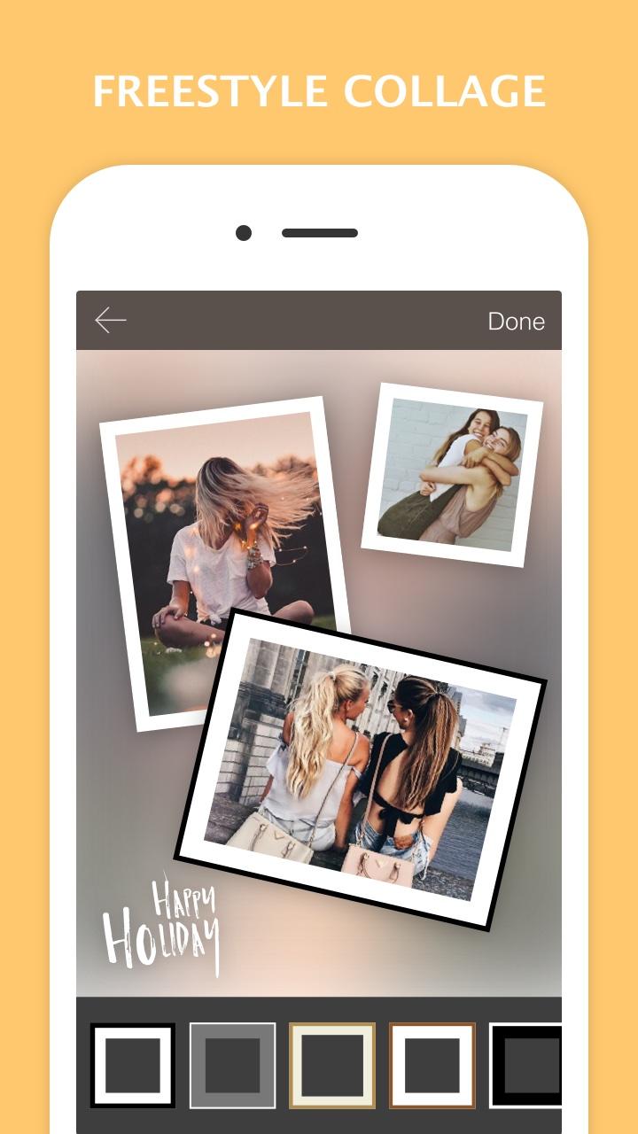 اسکرین شات 5 برنامه Mixoo Collage - Photo Frame La