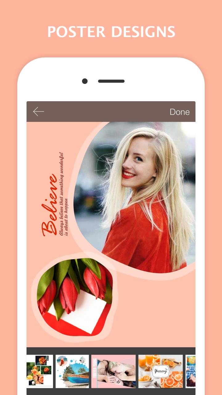 اسکرین شات 2 برنامه Mixoo Collage - Photo Frame La
