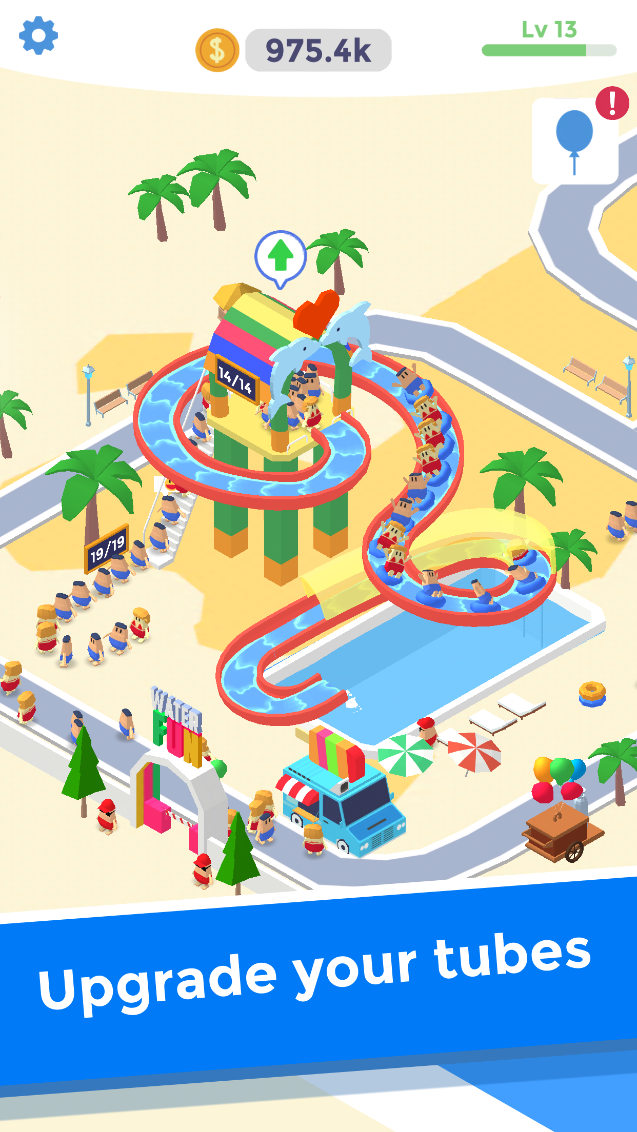 اسکرین شات 2 بازی Idle Aqua Park