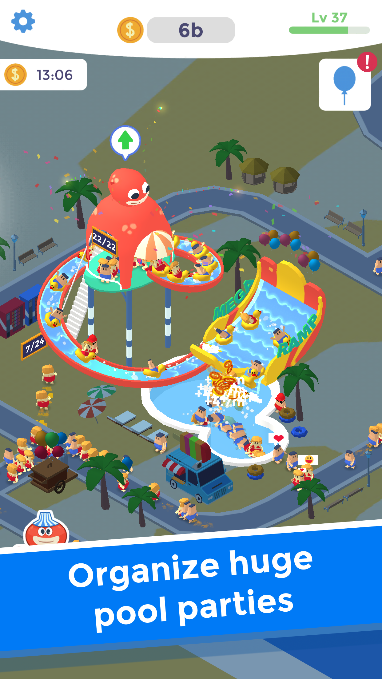 اسکرین شات 4 بازی Idle Aqua Park
