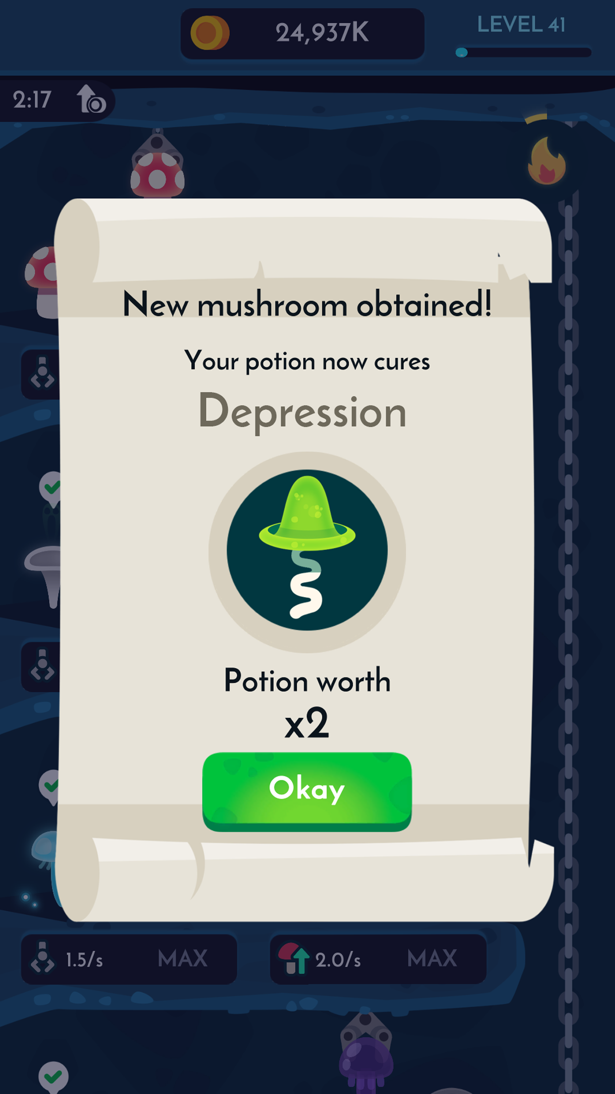 اسکرین شات 2 بازی Magic Mushrooms